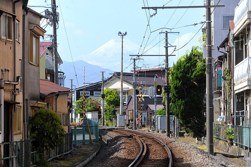 様々な場所から富士山を望める三島市